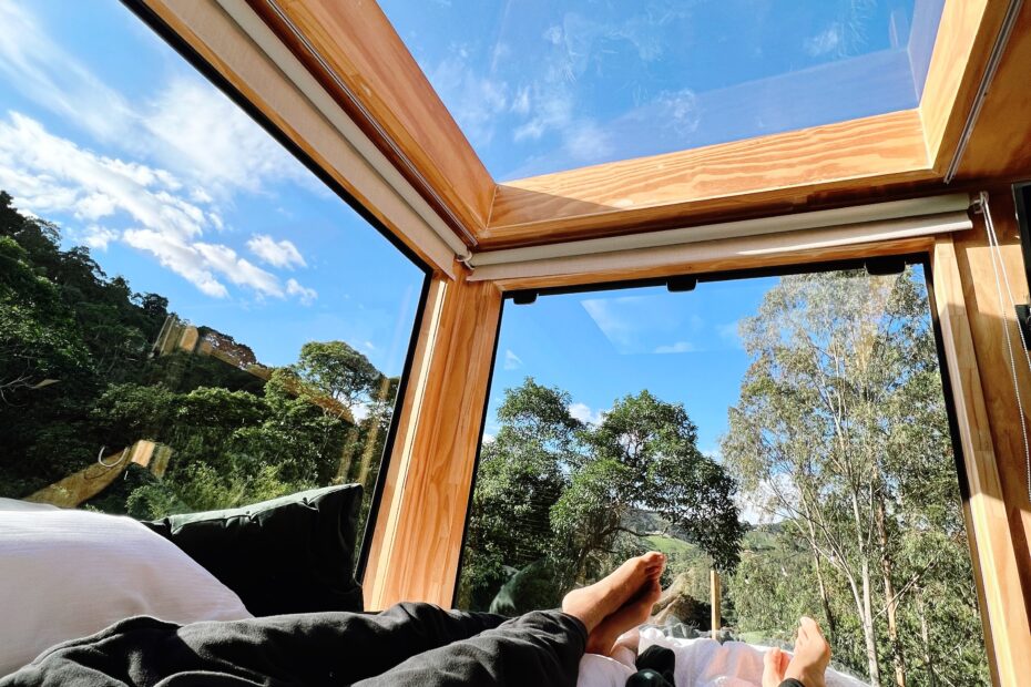 Sky Cabin -Um teto de vidro para dormir sob as estrelas - LUTS Chalés e se encante com as melhores cabanas do Brasil e de Gonçalves