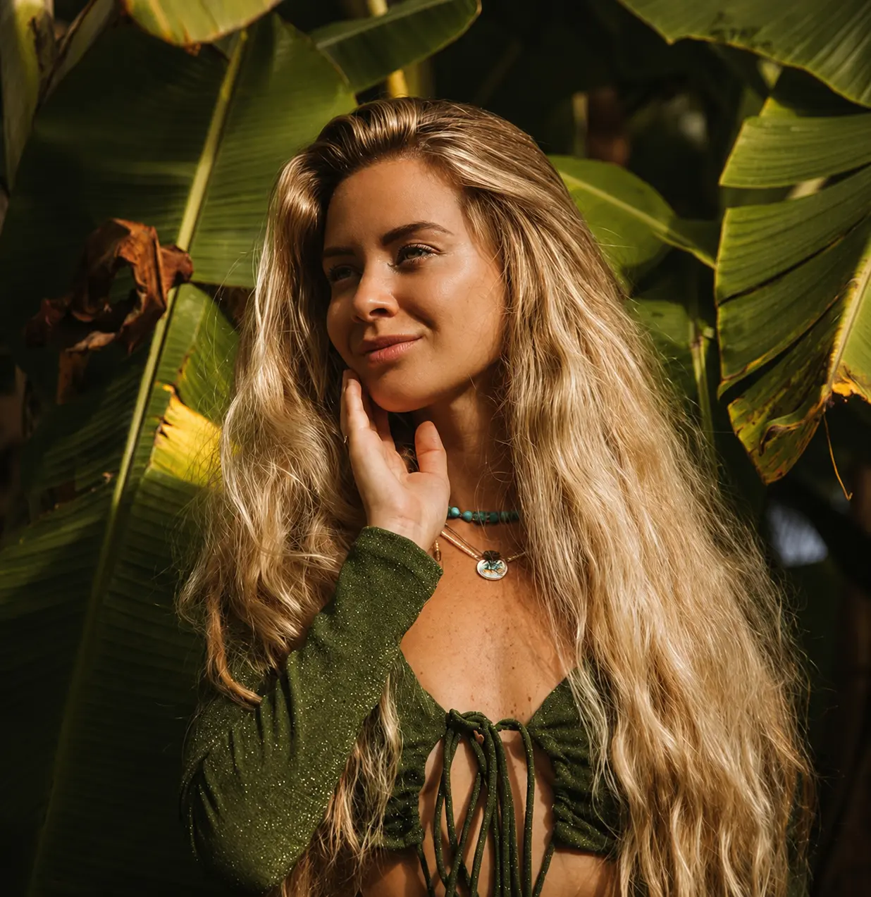 Foto de Anna Laura, criadora de conteúdo que já se hospedou no LUTS Chalés.